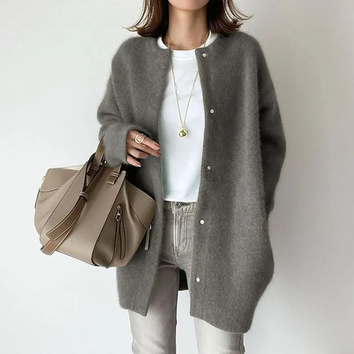 Madison Row Coat - Juliette™ (Long Soft Wool Cardigan)