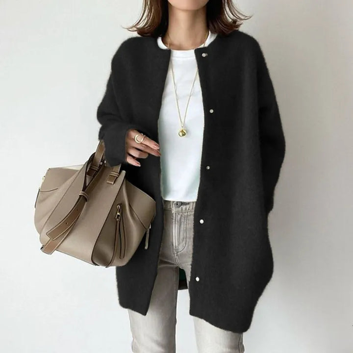 Madison Row Coat - Juliette™ (Long Soft Wool Cardigan)