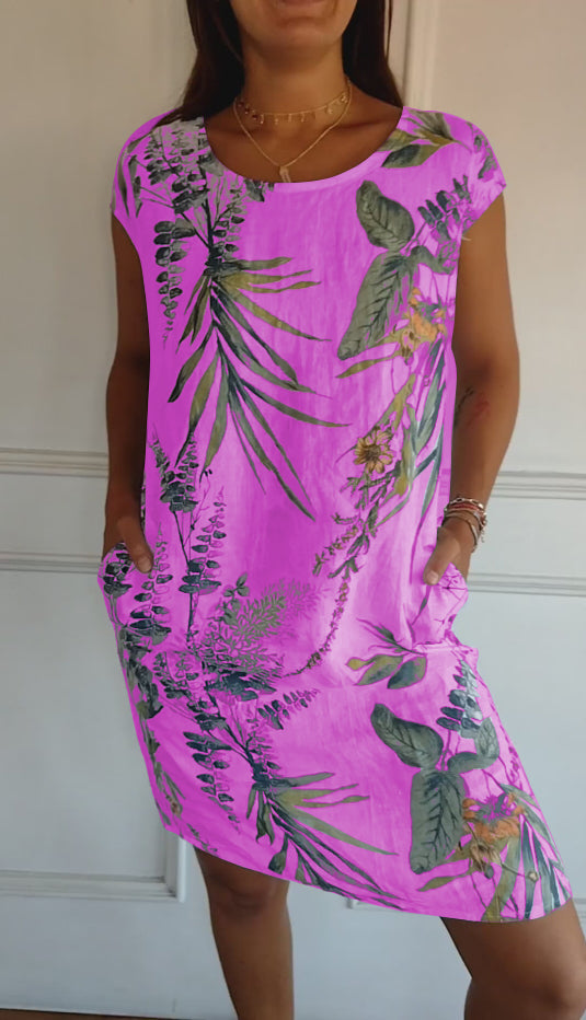 Lillian™ - Relaxed Fit Printed Dress