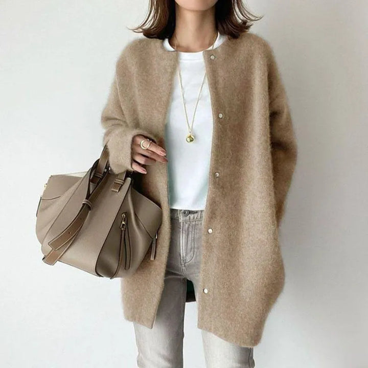 Madison Row Coat - Juliette™ (Long Soft Wool Cardigan)