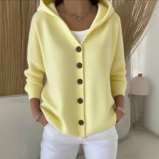 Madison Row Cardigan - Buttoned