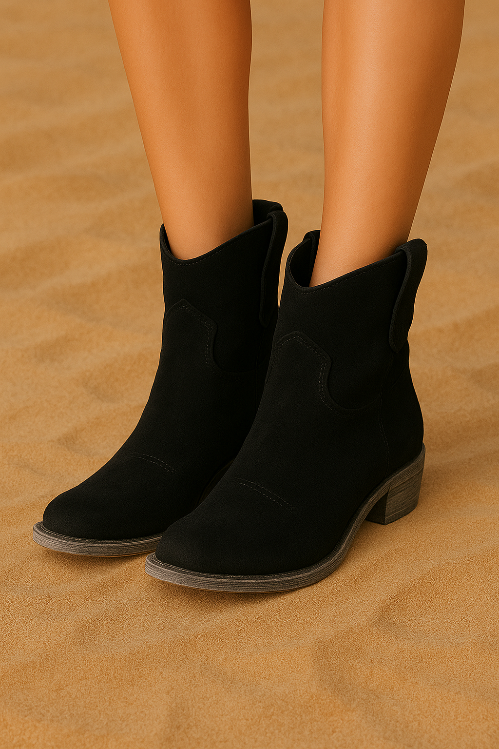 Madison Boots Suede – Dune