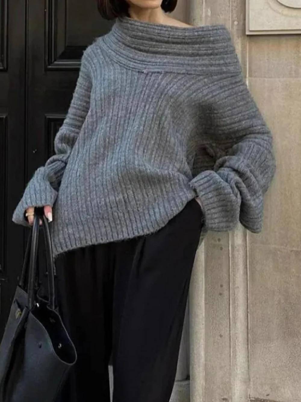 Madison Row Sweater – Turtleneck