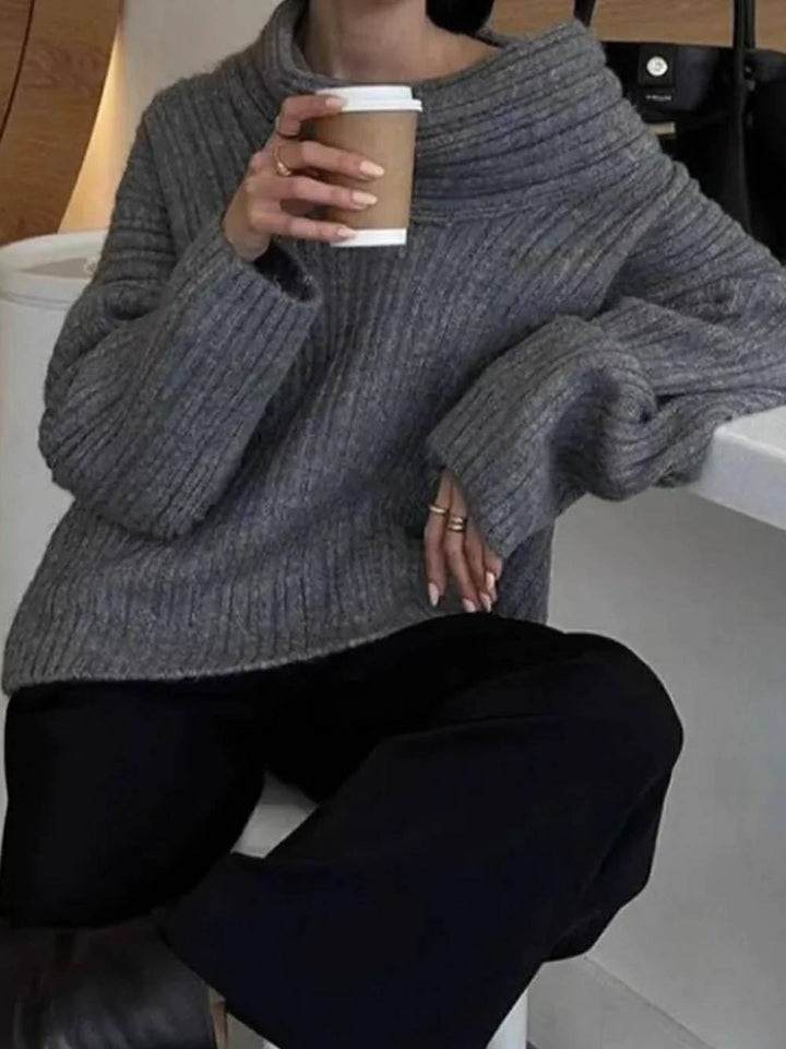 Madison Row Sweater – Turtleneck