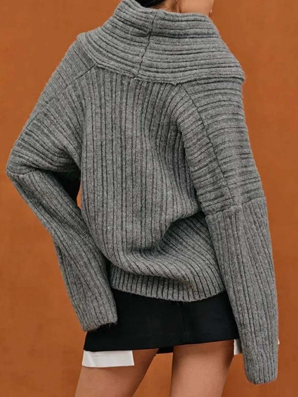 Madison Row Sweater – Turtleneck