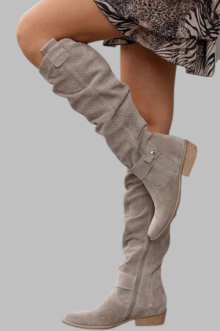 Madison Row Boots - Romani Vintage