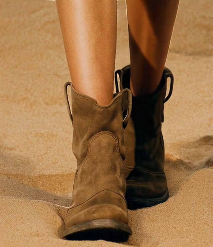 Madison Boots Suede – Dune