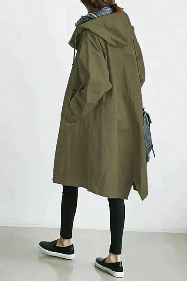 Madison Row Jacket - Trench Coat (Water-Repellent )