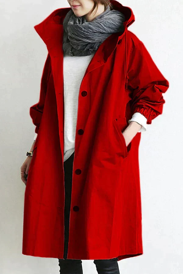 Madison Row Jacket - Trench Coat (Water-Repellent )