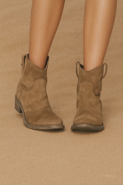 Madison Boots Suede – Dune